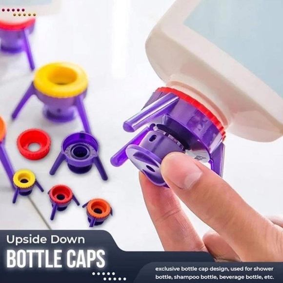 New 3 Inverted Vertical Bottle Caps, Bottle Stand Cap Set ⭐️⭐️⭐️⭐️ - Picture 8 of 8